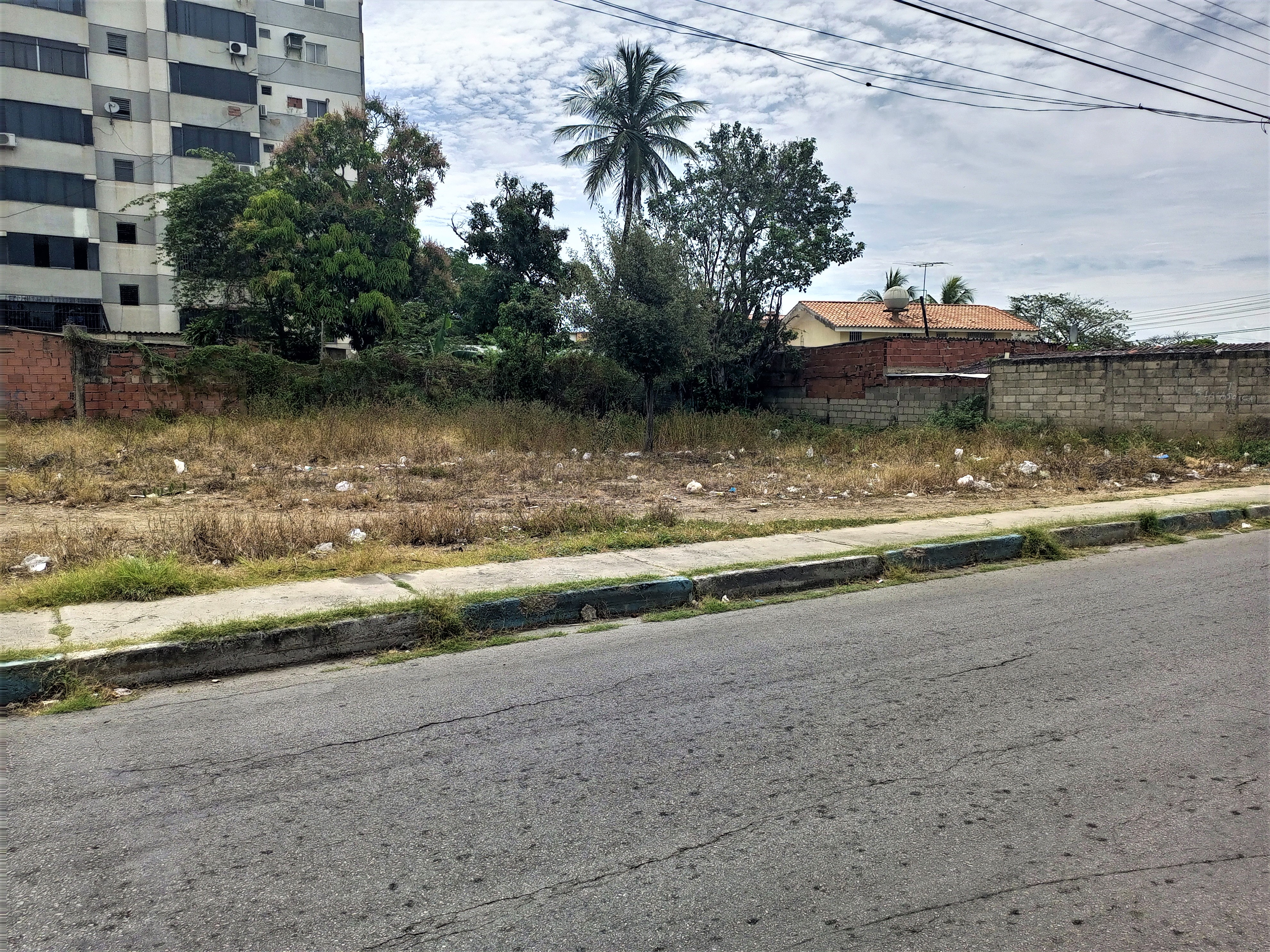 TERRENO EN LA CALLE LAS FLORES, PORLAMAR, EN VENTA