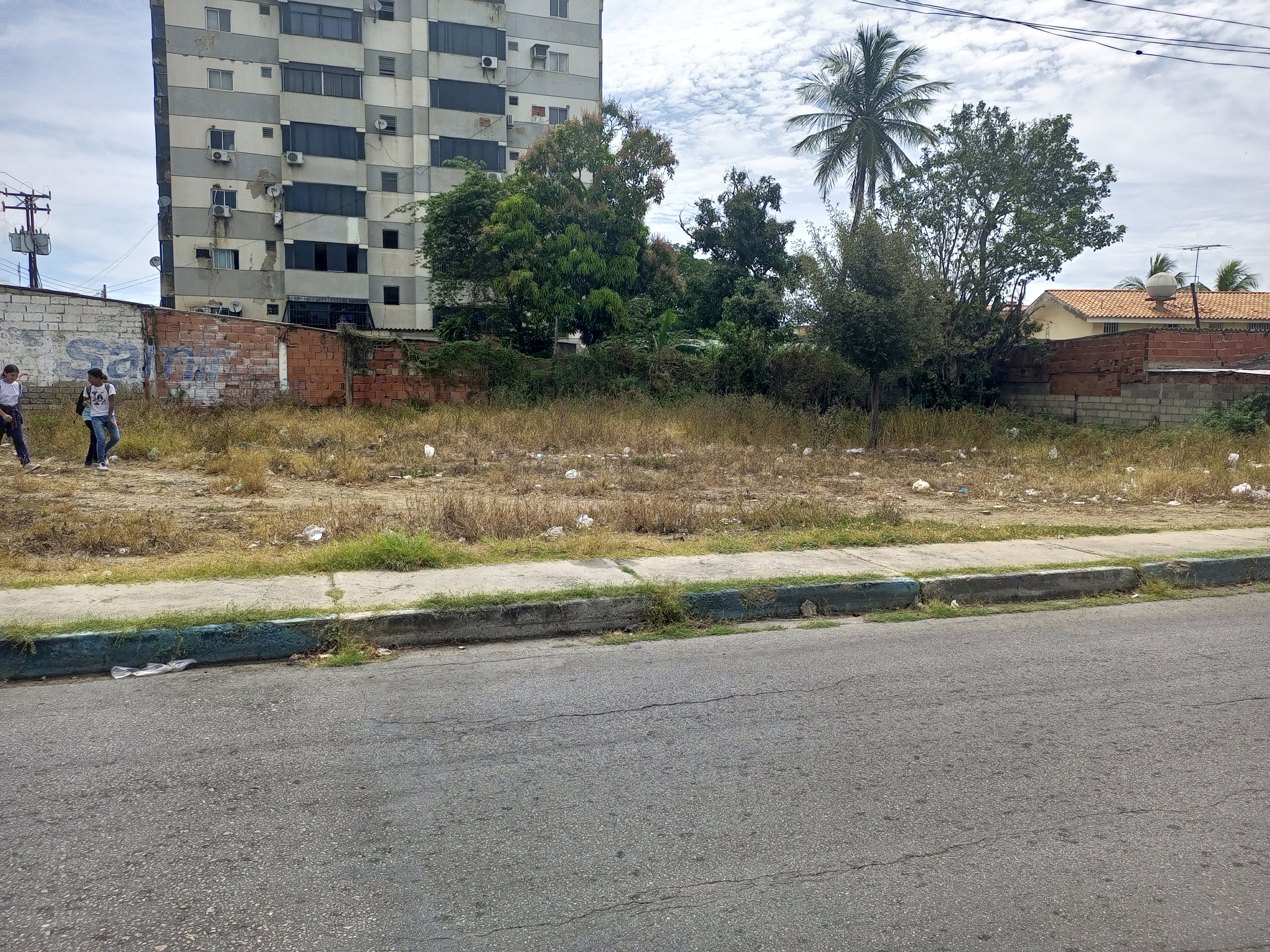 TERRENO EN LA CALLE LAS FLORES, PORLAMAR, EN VENTA